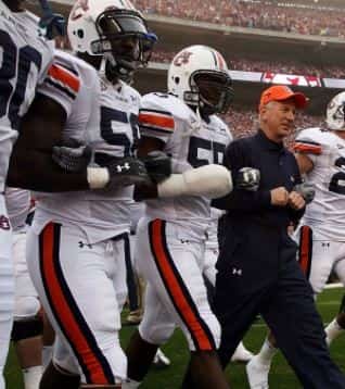 Senator Tommy Tuberville's football team